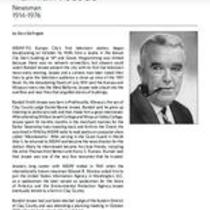 Biography of Randall Jessee (1914-1976),  Newsman
