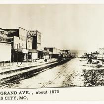 V 817 Grand Ave., about 1870 Kansas City, MO.