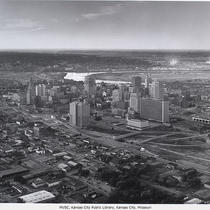 Aerial View of Downtown Kansas City