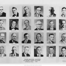 1949 Masonic Officers