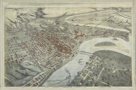 1885 Kansas City Map